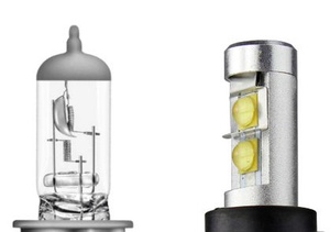 H4 Светодиод Vs H4 Halogen 